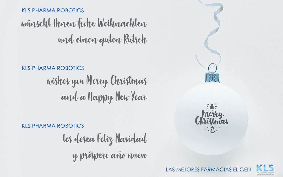 KLS Pharma Robotics les desea Felices Fiestas